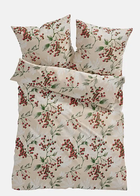 Biancheria da letto con bacche, bonprix