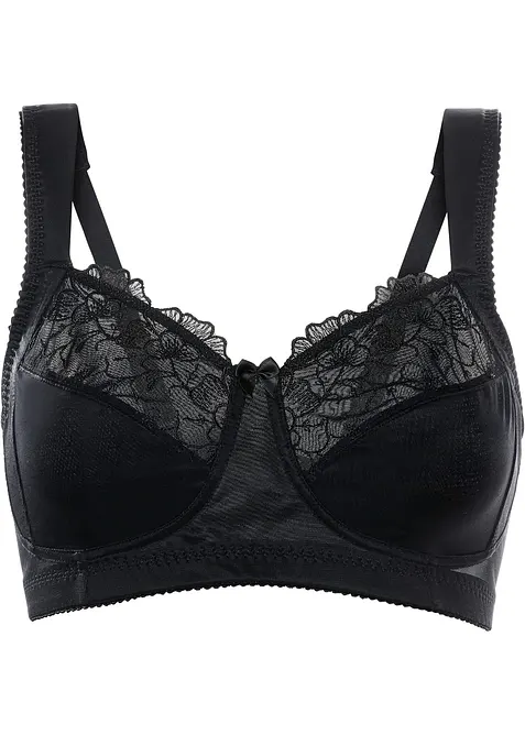 Reggiseno contenitivo senza ferretto con spalline imbottite, bonprix