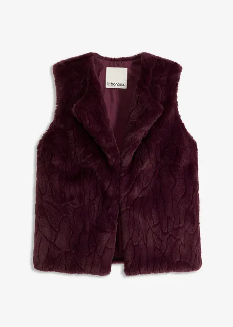 Gilet in pelliccia sintetica, bonprix