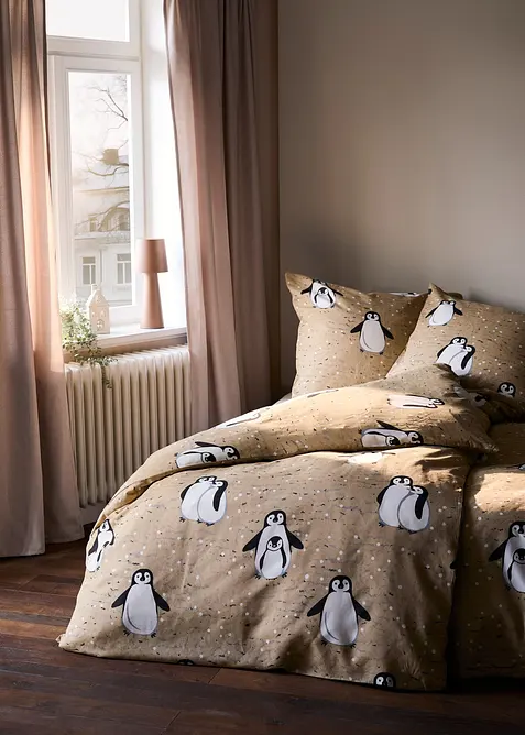 Biancheria da letto con pinguini, bonprix