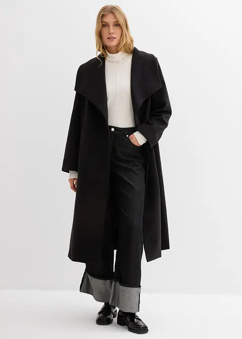 Maglione a collo alto in misto cachemire morbido, bonprix