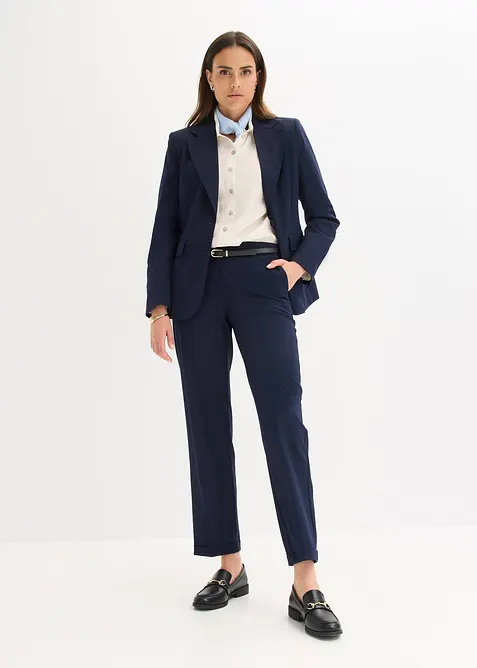 Blazer con impunture decorative a mano, bonprix