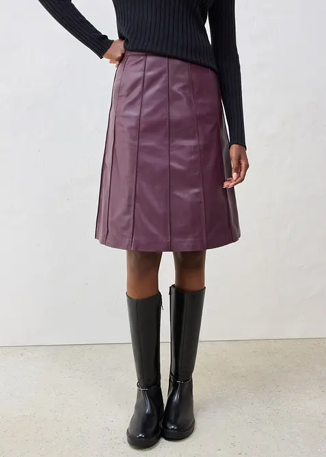 Gonna svasata in nappa di agnello, bonprix