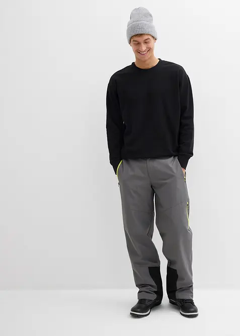 Pantaloni termici idrorepellenti, regular fit, bonprix