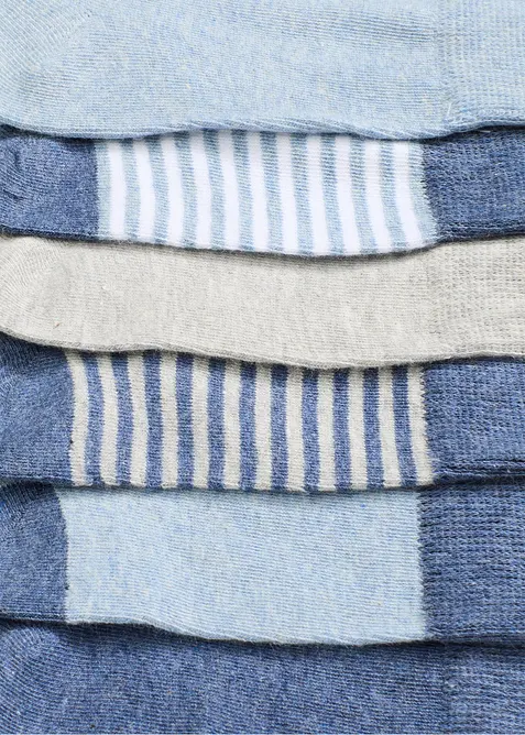 Calzini con cotone biologico (pacco da 8 paia), bonprix