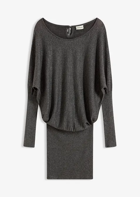 Abito fluente in maglia misto viscosa, bonprix