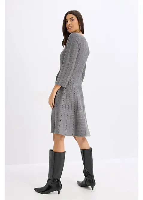 Abito in maglia di misto viscosa morbido, bonprix