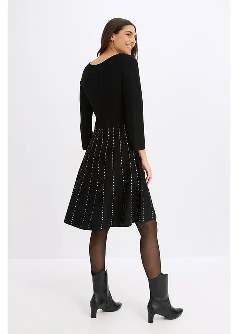 Abito in maglia di misto viscosa morbido, bonprix