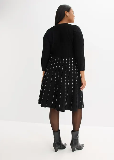 Abito in maglia di misto viscosa morbido, bonprix