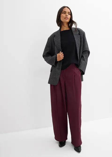 Maglia a coste a maniche lunghe, bonprix