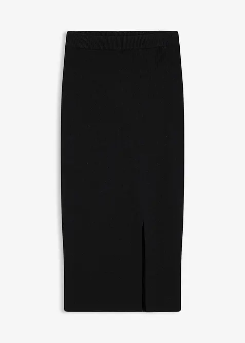 Gonna in filato fine di misto viscosa morbido, bonprix