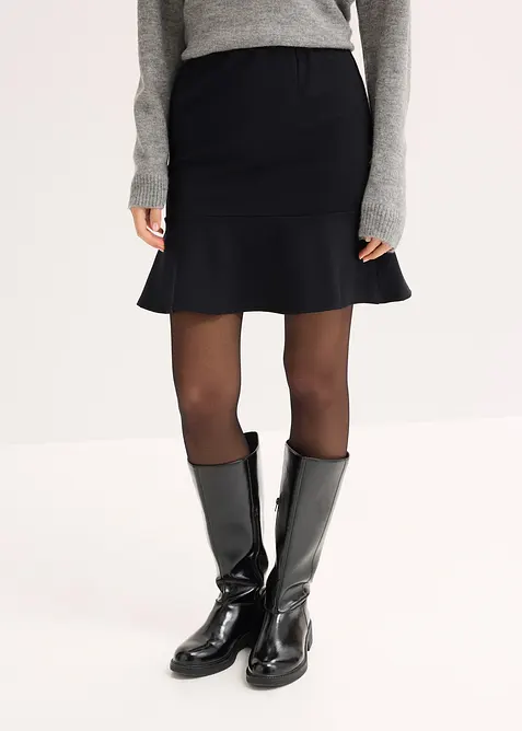 Minigonna in punto di Roma comodo, bonprix