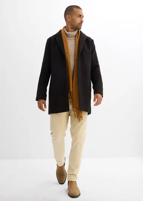 Cappotto corto in misto lana, bonprix