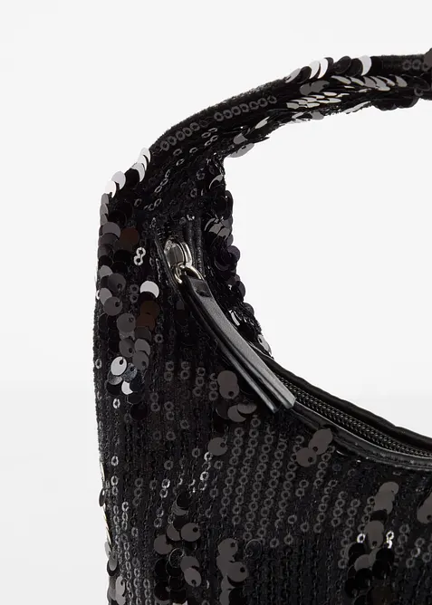Borsa a mano piccola con paillettes, bonprix