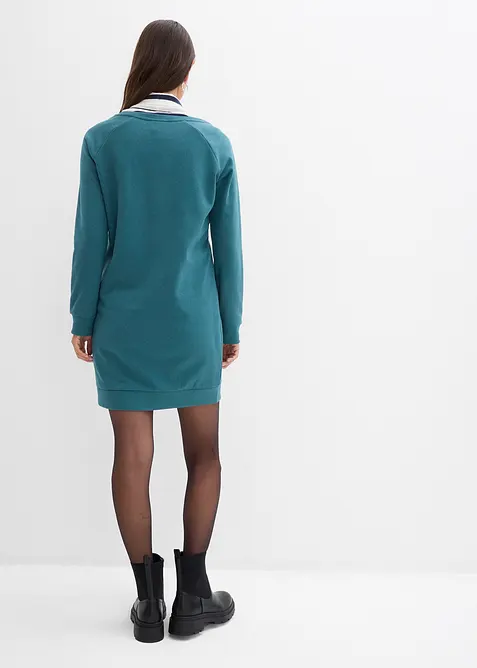 Abito in felpa di spugna morbida, bonprix