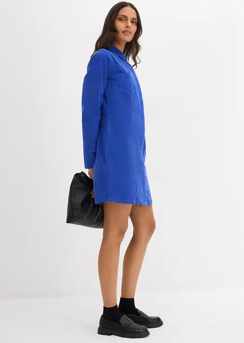 Abito aderente in velluto a coste, bonprix