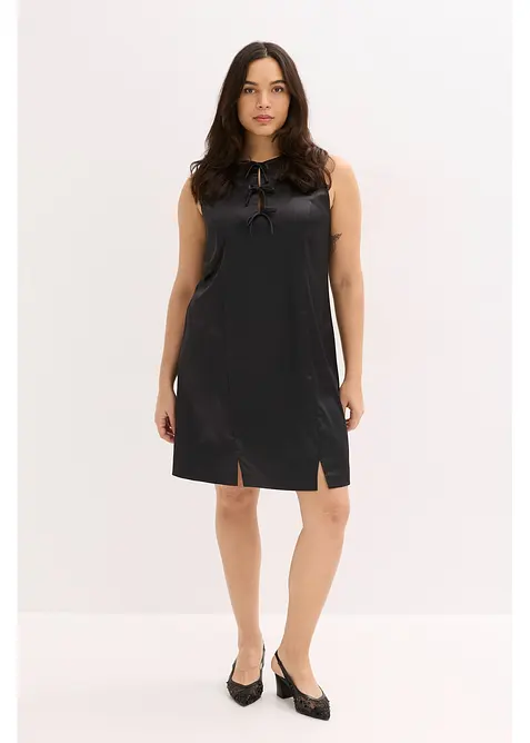 Miniabito in satin lucido, bonprix