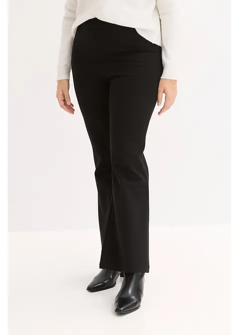 Leggings in punto di Roma comodo, bonprix