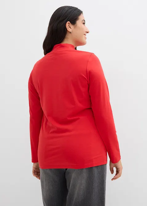 Maglia a maniche lunghe aderente, bonprix