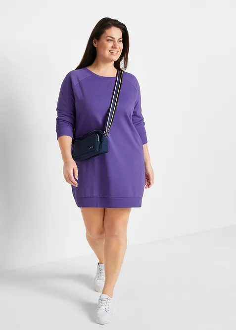 Abito in felpa di spugna morbida, bonprix