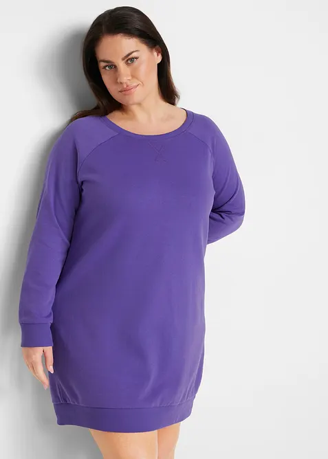 Abito in felpa di spugna morbida, bonprix