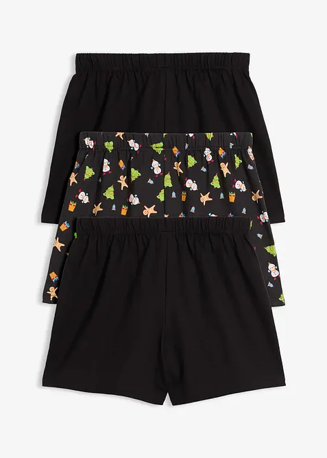 Boxer larghi in puro cotone (pacco da 3), bonprix