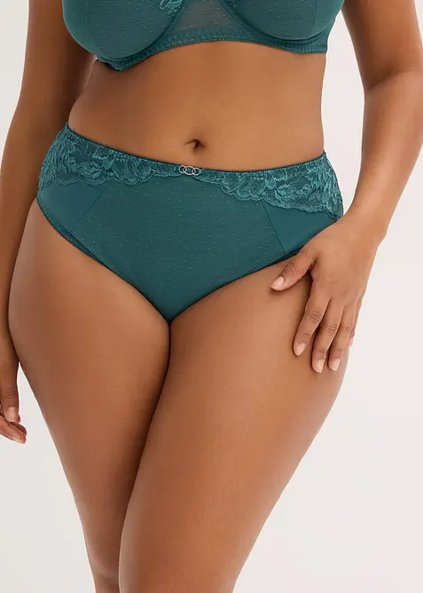 Slip alto con pizzo delicato, bonprix