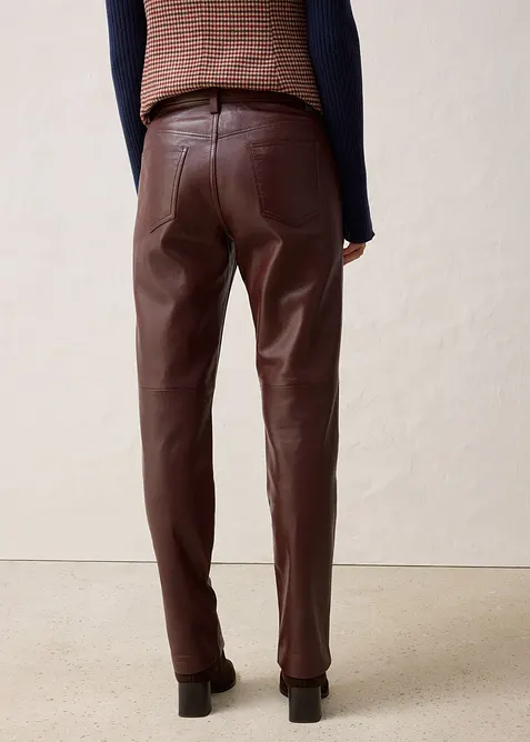 Pantaloni in nappa di agnello, bonprix