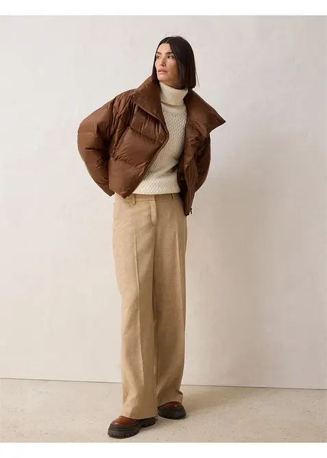 Piumino idrorepellente con piume riciclate, bonprix