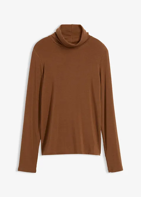 Maglia dolcevita in misto lana, bonprix