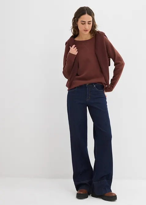 Felpa basic, bonprix