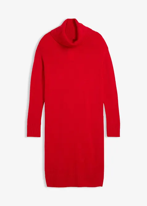 Abito in maglia oversize a collo alto, bonprix