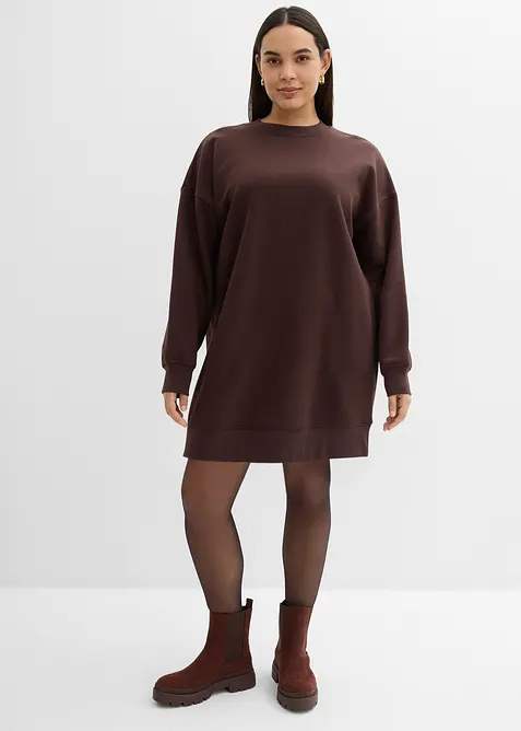 Abito in felpa oversize, bonprix