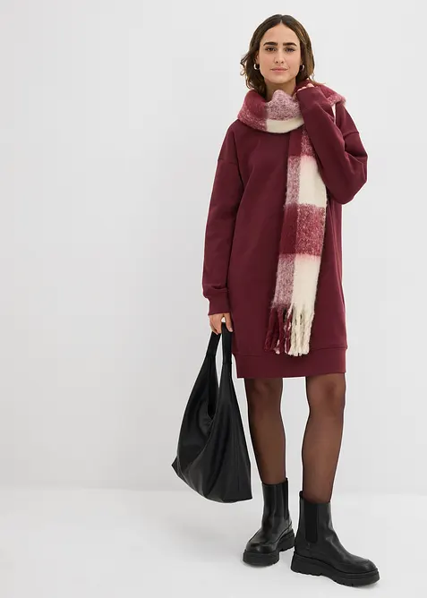 Abito in felpa oversize, bonprix
