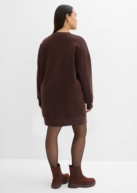 Abito in felpa oversize, bonprix