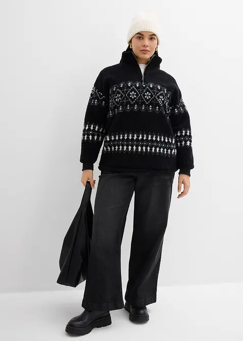 Pile effetto peluche, bonprix