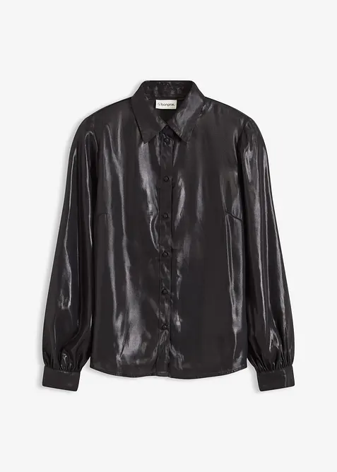 Camicetta in satin lucido, bonprix