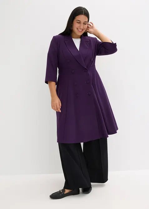 Abito blazer con parte della gonna svasata, bonprix