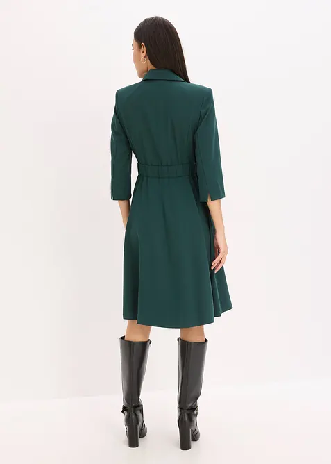 Abito blazer con parte della gonna svasata, bonprix