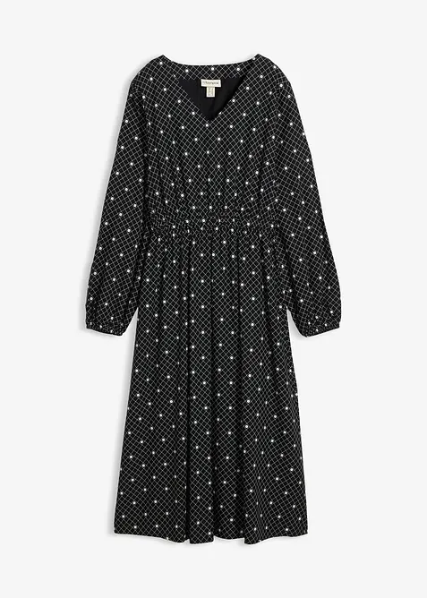 Abito lungo in viscosa fluente, bonprix