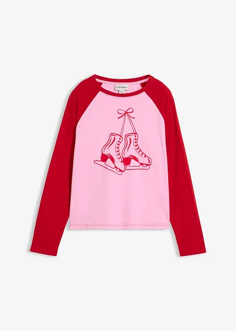 Maglia raglan in puro cotone biologico, bonprix