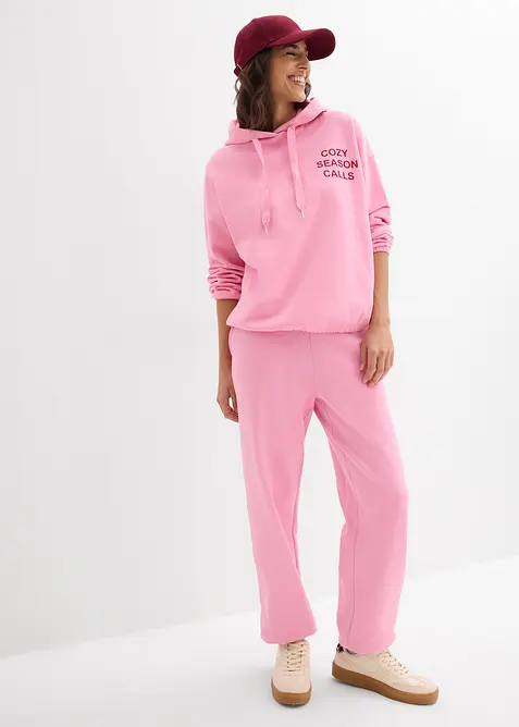 Felpa oversize in puro cotone, bonprix