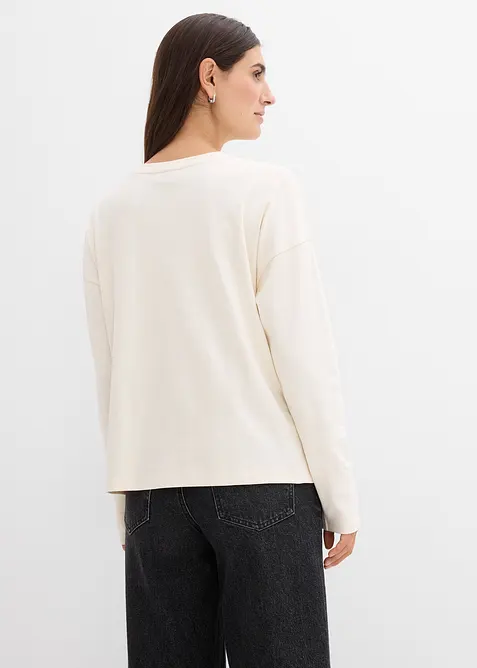 Maglia oversize in cotone, bonprix