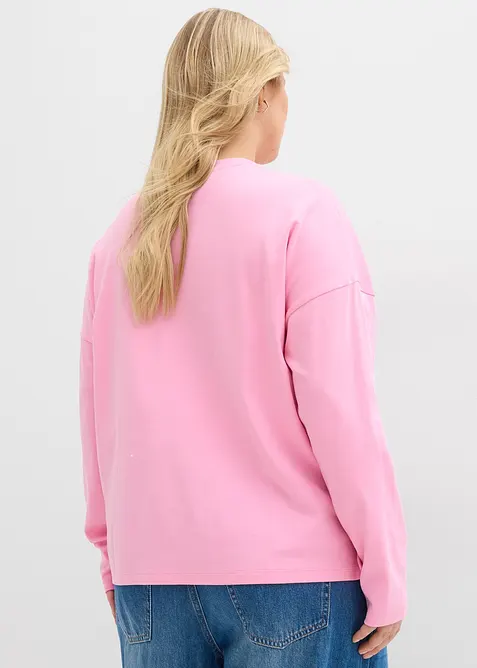 Maglia oversize in cotone, bonprix