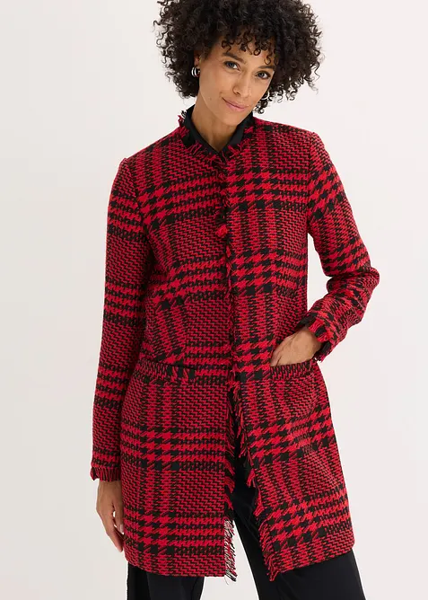 Blazer lungo in bouclé, bonprix