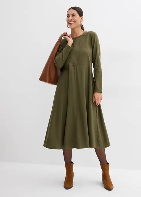 Abito leggero in flanella di puro cotone, bonprix