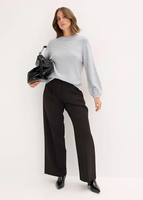 Maglione in filato fine, bonprix