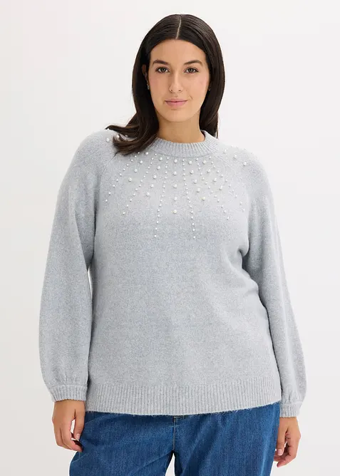Maglione in filato fine, bonprix