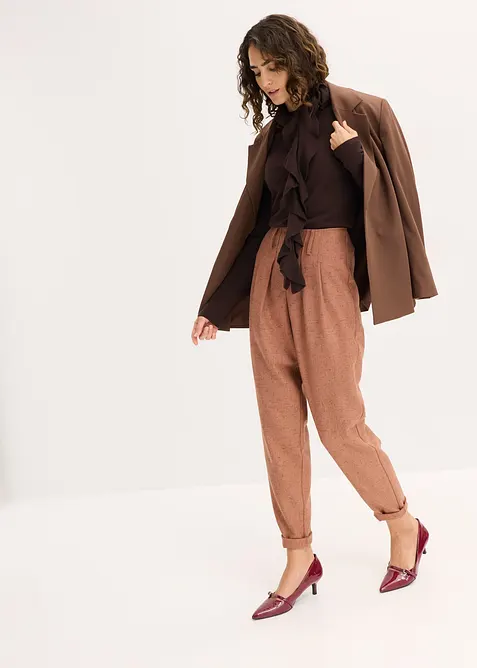 Maglione in filato fine di misto viscosa fluente, bonprix