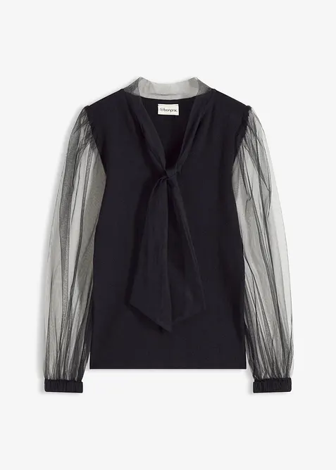 Maglia in misto viscosa fluente, bonprix